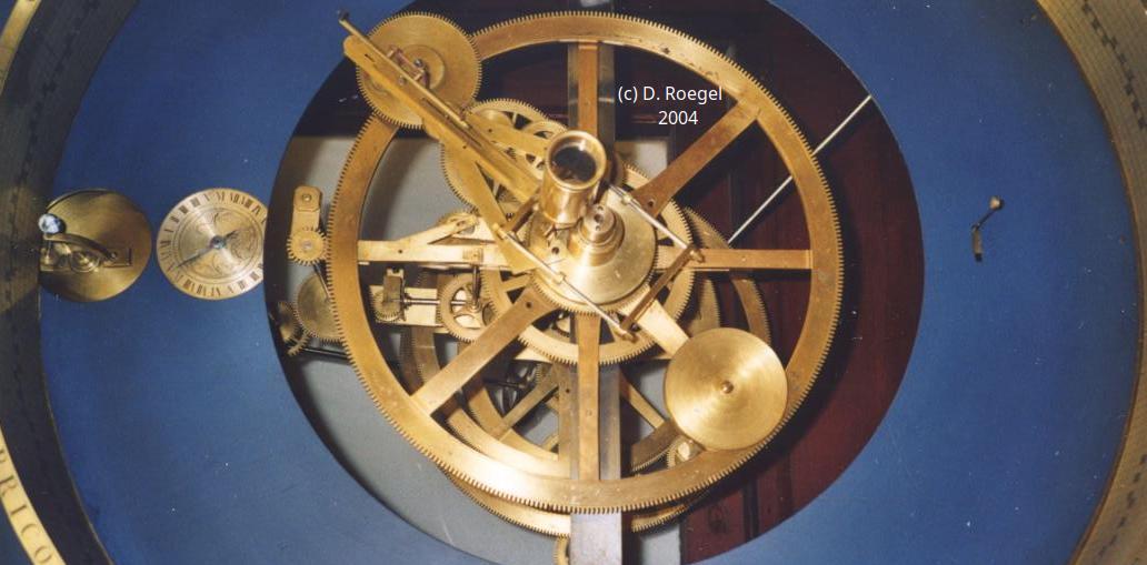 Detail of the lunar panel